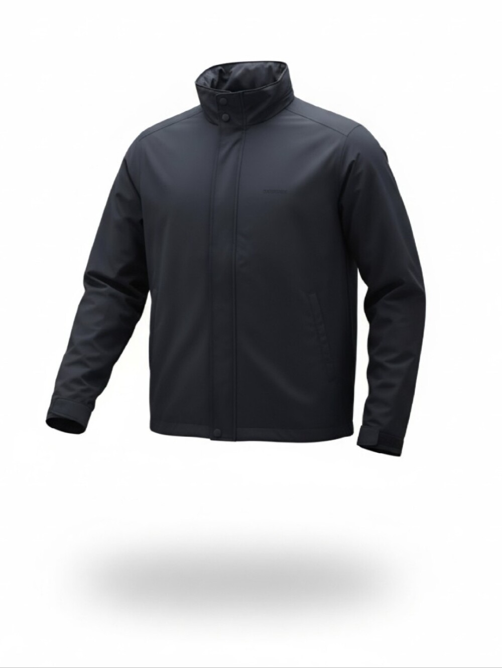 STRUCTURE WINDBREAKER JACKET - DARK NAVY - VINTAGE 90'S